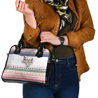 Merry Christmas Yall Texas Shoulder Handbag Xmas Holiday Patterns - Wonder Print Shop