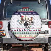 Merry Christmas Yall Texas Spare Tire Cover Xmas Holiday Patterns - Wonder Print Shop