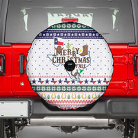 Merry Christmas Yall Texas Spare Tire Cover Xmas Holiday Patterns - Wonder Print Shop