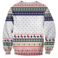 Merry Christmas Yall Texas Sweatshirt Xmas Holiday Patterns - Wonder Print Shop