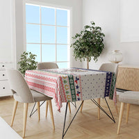 Merry Christmas Yall Texas Tablecloth Xmas Holiday Patterns - Wonder Print Shop