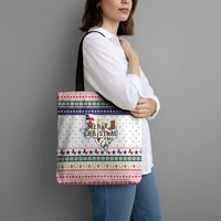 Merry Christmas Yall Texas Tote Bag Xmas Holiday Patterns - Wonder Print Shop