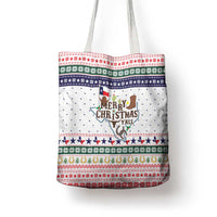 Merry Christmas Yall Texas Tote Bag Xmas Holiday Patterns - Wonder Print Shop
