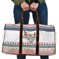 Merry Christmas Yall Texas Travel Bag Xmas Holiday Patterns - Wonder Print Shop