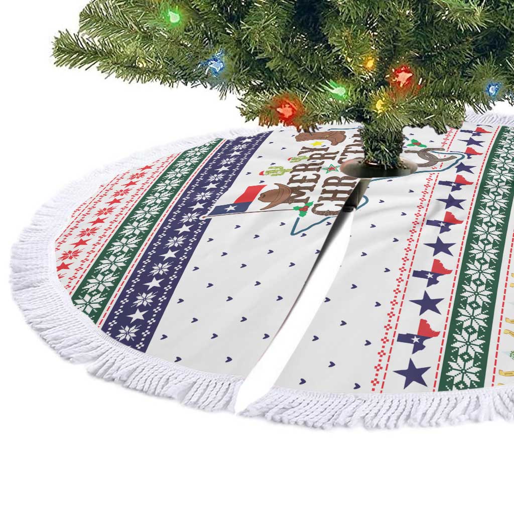 Merry Christmas Yall Texas Tree Skirt Xmas Holiday Patterns - Wonder Print Shop