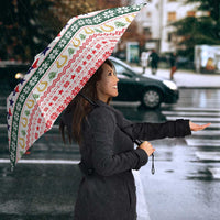 Merry Christmas Yall Texas Umbrella Xmas Holiday Patterns - Wonder Print Shop