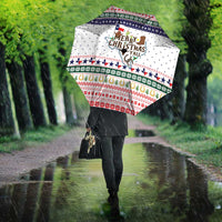 Merry Christmas Yall Texas Umbrella Xmas Holiday Patterns - Wonder Print Shop