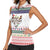 Merry Christmas Yall Texas Women Sleeveless Polo Shirt Xmas Holiday Patterns - Wonder Print Shop