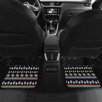 Unicorn Pew Pew Christmas Car Mats Xmas Holiday Patterns - Wonder Print Shop