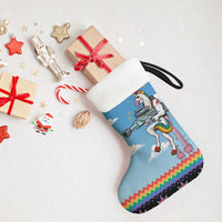 Unicorn Pew Pew Christmas Stocking Xmas Holiday Patterns - Wonder Print Shop