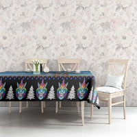 Unicorn Pew Pew Christmas Tablecloth Xmas Holiday Patterns - Wonder Print Shop