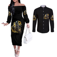 i-am-the-storm-reaper-sunflower-roses-wings-couples-matching-off-the-shoulder-long-sleeve-dress-and-long-sleeve-button-shirt