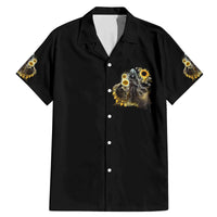 I Am The Storm Reaper Sunflower Roses Wings Family Matching Mermaid Dress and Hawaiian Shirt - Wonder Print Shop