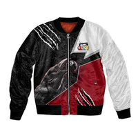 Personalized Raven Billiards Bomber Jacket with Dark Cemetery Scene and Red Eye Crow Artwork - Wonder Print Shop