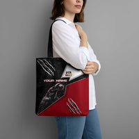 Personalized Raven Billiards Tote Bag with Dark Cemetery Scene and Red Eye Crow Artwork - Wonder Print Shop