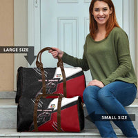 Personalized Raven Billiards Travel Bag with Dark Cemetery Scene and Red Eye Crow Artwork - Wonder Print Shop