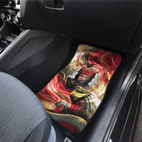 Amunet Car Mats with Egyptian Queen Portrait Ancient Mythology