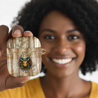 Hathor AirPods Case with Sacred Cow Head Egyptian Fertility Symbolism