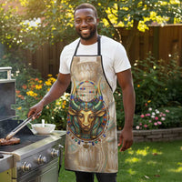 Hathor Apron with Sacred Cow Head Egyptian Fertility Symbolism