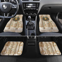 Hathor Car Mats with Sacred Cow Head Egyptian Fertility Symbolism