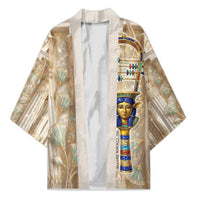 Hathor Kimono with Sacred Cow Head Egyptian Fertility Symbolism
