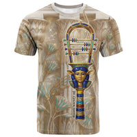 Hathor T shirt with Sacred Cow Head Egyptian Fertility Symbolism