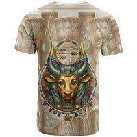Hathor T shirt with Sacred Cow Head Egyptian Fertility Symbolism