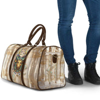 Hathor Travel Bag with Sacred Cow Head Egyptian Fertility Symbolism