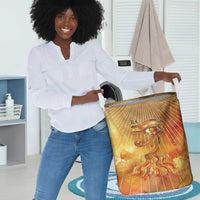 Ra Egyptian Laundry Basket Sun God Eye of Ra Fiery Wings Eternal Source Golden Light