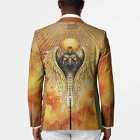 Ra Egyptian Blazer Sun God Eye of Ra Fiery Wings Eternal Source Golden Light