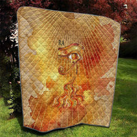 Ra Egyptian Quilt Sun God Eye of Ra Fiery Wings Eternal Source Golden Light