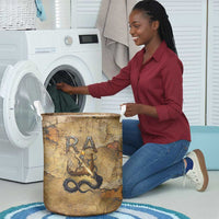 Ra Egyptian Laundry Basket Sun God Solar Disk Serpent Slayer Ancient Egyptian Boat of the Underworld