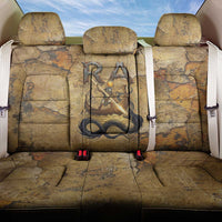 Ra Egyptian Back Car Seat Cover Sun God Solar Disk Serpent Slayer Ancient Egyptian Boat of the Underworld