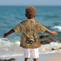 Ra Egyptian Kid Hawaiian Shirt Sun God Solar Disk Serpent Slayer Ancient Egyptian Boat of the Underworld