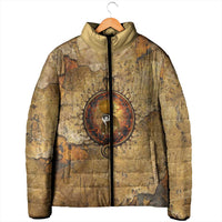 Ra Egyptian Padded Jacket Sun God Solar Disk Serpent Slayer Ancient Egyptian Boat of the Underworld
