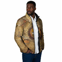 Ra Egyptian Padded Jacket Sun God Solar Disk Serpent Slayer Ancient Egyptian Boat of the Underworld