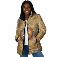 Ra Egyptian Padded Jacket Sun God Solar Disk Serpent Slayer Ancient Egyptian Boat of the Underworld