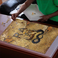 Ra Egyptian Puzzle Sun God Solar Disk Serpent Slayer Ancient Egyptian Boat of the Underworld