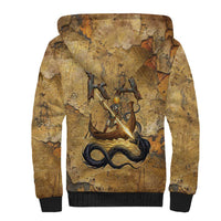 Ra Egyptian Sherpa Hoodie Sun God Solar Disk Serpent Slayer Ancient Egyptian Boat of the Underworld