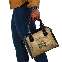 Ra Egyptian Shoulder Handbag Sun God Solar Disk Serpent Slayer Ancient Egyptian Boat of the Underworld
