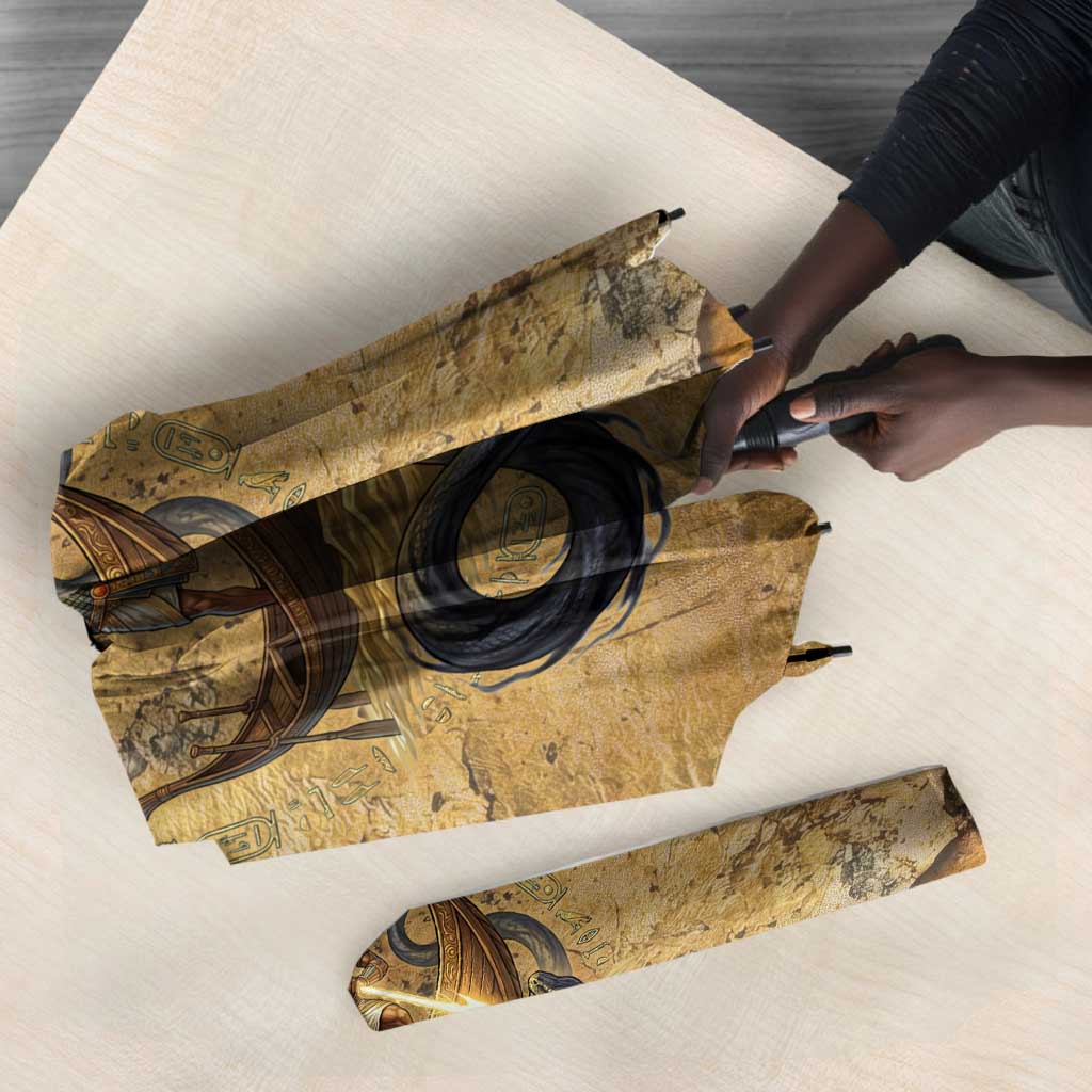 Ra Egyptian Umbrella Sun God Solar Disk Serpent Slayer Ancient Egyptian Boat of the Underworld