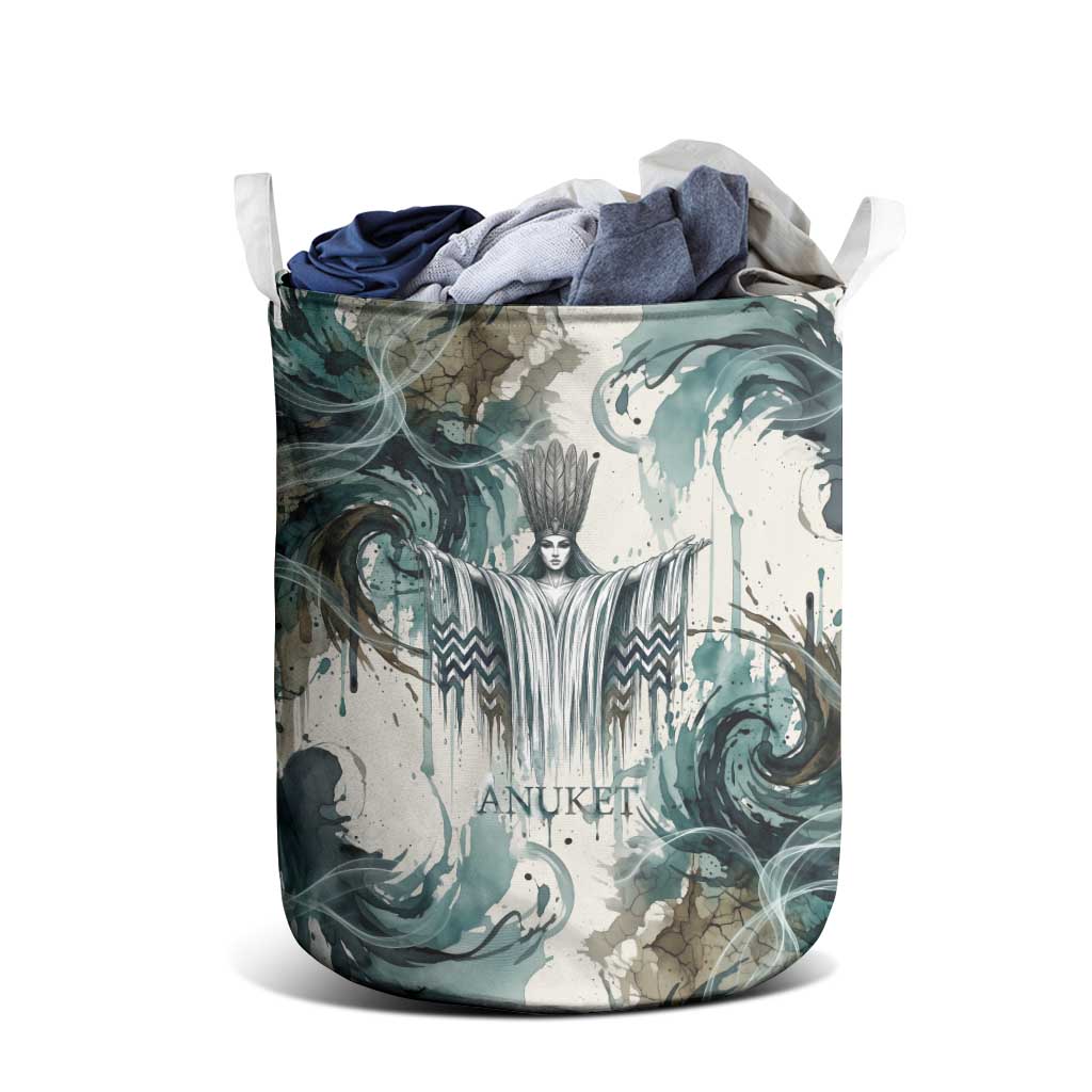 Anuket Egyptian Laundry Basket Goddess of the Nile Flowing Water Gazelle Spirit The Embracer
