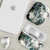 Anuket Egyptian AirPods Case Goddess of the Nile Flowing Water Gazelle Spirit The Embracer