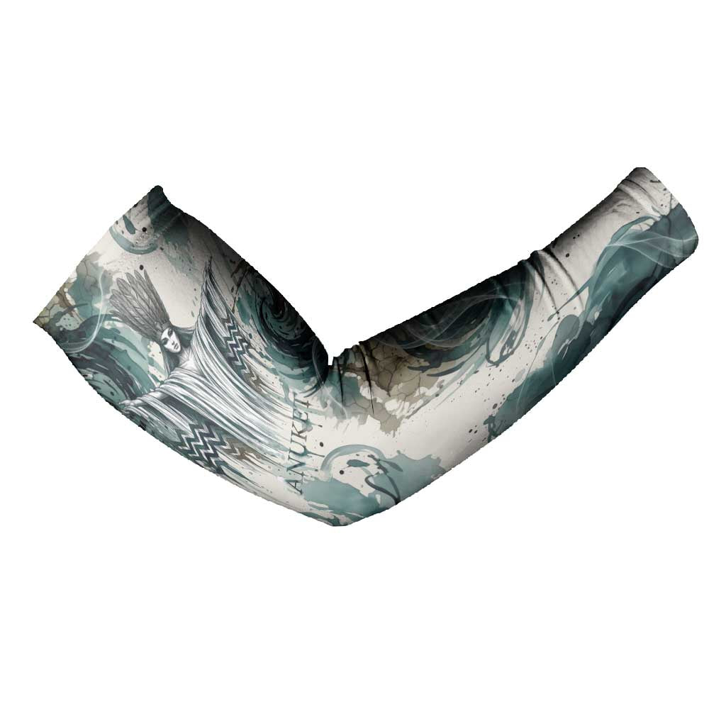 Anuket Egyptian Arm Sleeves Goddess of the Nile Flowing Water Gazelle Spirit The Embracer