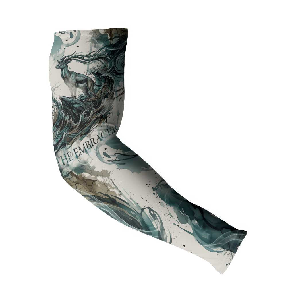 Anuket Egyptian Arm Sleeves Goddess of the Nile Flowing Water Gazelle Spirit The Embracer
