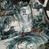 Anuket Egyptian Back Car Seat Cover Goddess of the Nile Flowing Water Gazelle Spirit The Embracer