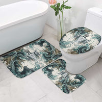 Anuket Egyptian Bathroom Set Goddess of the Nile Flowing Water Gazelle Spirit The Embracer