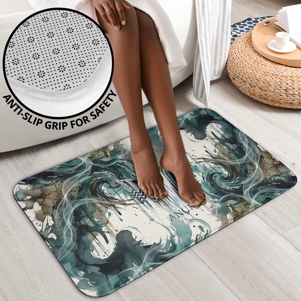 Anuket Egyptian Bathroom Set Goddess of the Nile Flowing Water Gazelle Spirit The Embracer