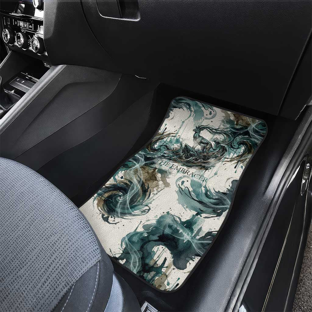 Anuket Egyptian Car Mats Goddess of the Nile Flowing Water Gazelle Spirit The Embracer