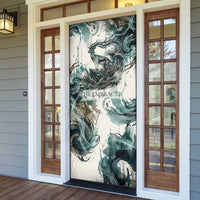 Anuket Egyptian Door Cover Goddess of the Nile Flowing Water Gazelle Spirit The Embracer